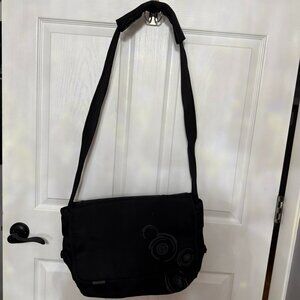 HP Black Messenger Computer Bag